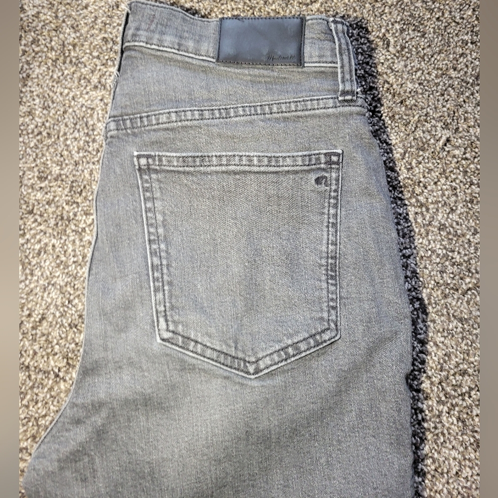 Madewell Vintage women size 27 skinny Jeans-grey - Picture 2 of 15